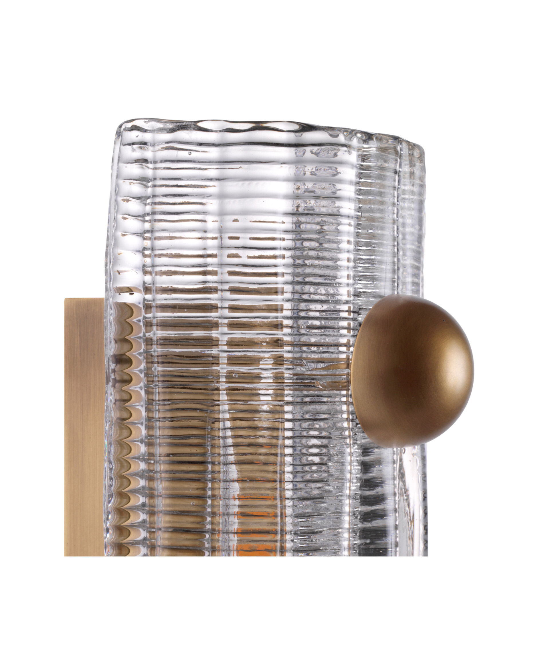 Dara vägglampa antik mässing