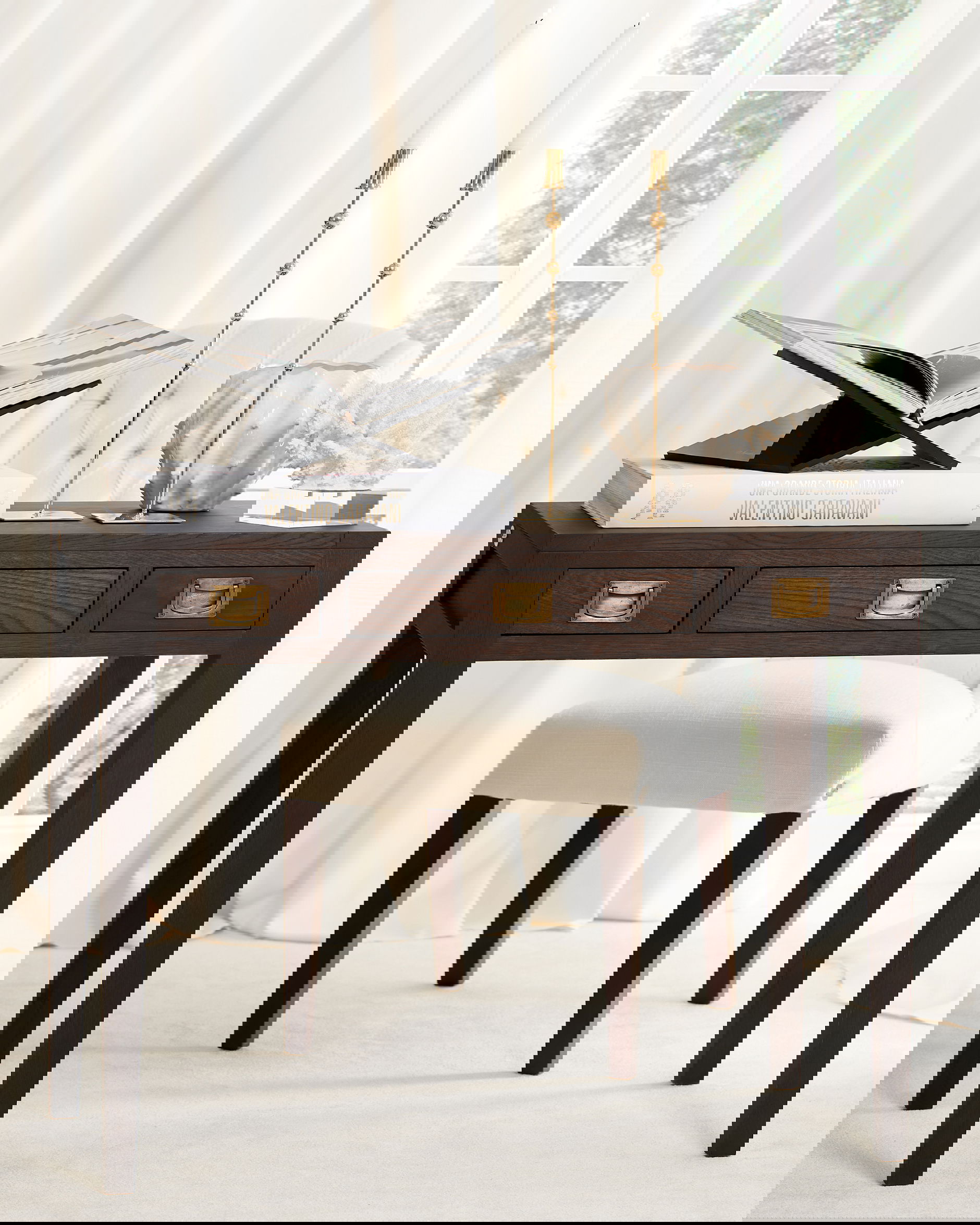 Pocasset skrivbord mountain wenge