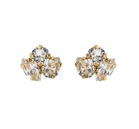 Gold - Ana Earrings Crystal