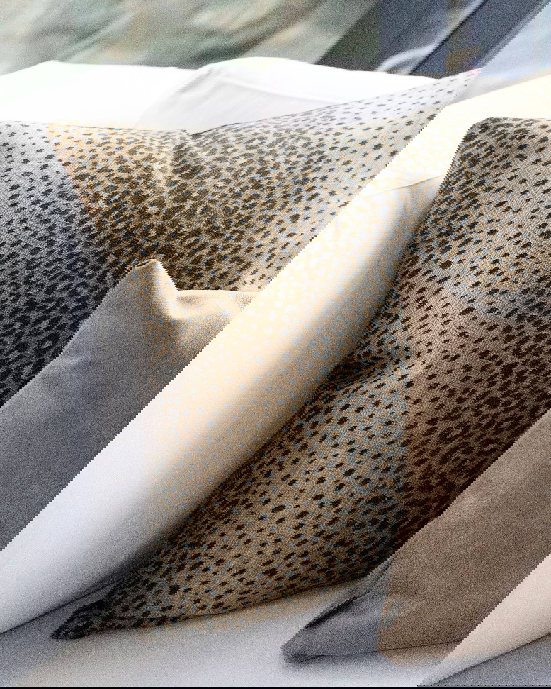 Melba kuddfodral brun