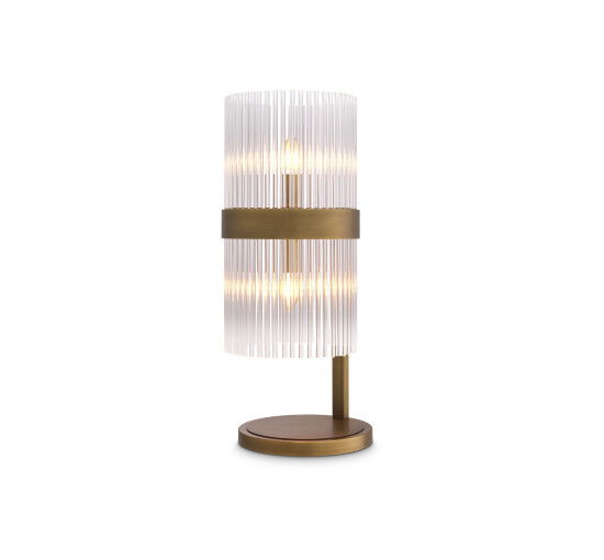 Carnero Table Lamp Antique Brass