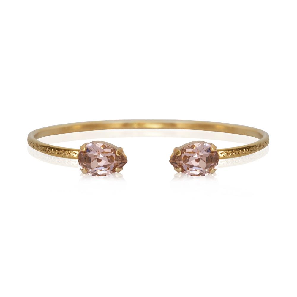 Petite Drop armband vintage rose