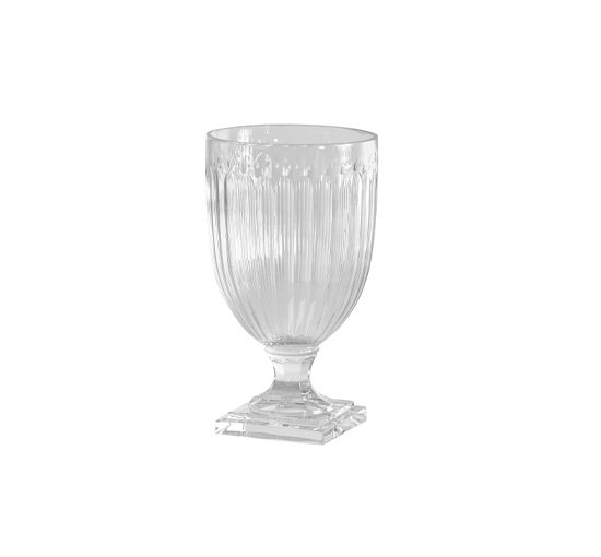 Low - Palmetto vase crystal