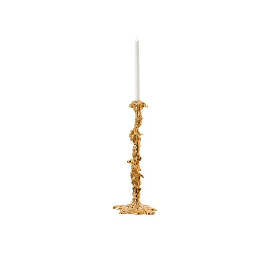 Drip candlestick gold