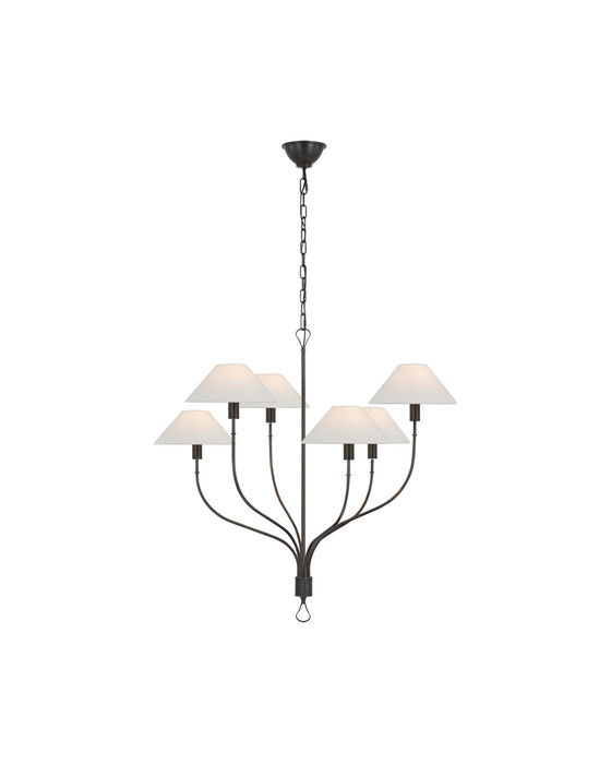 Griffin takkrona brons L