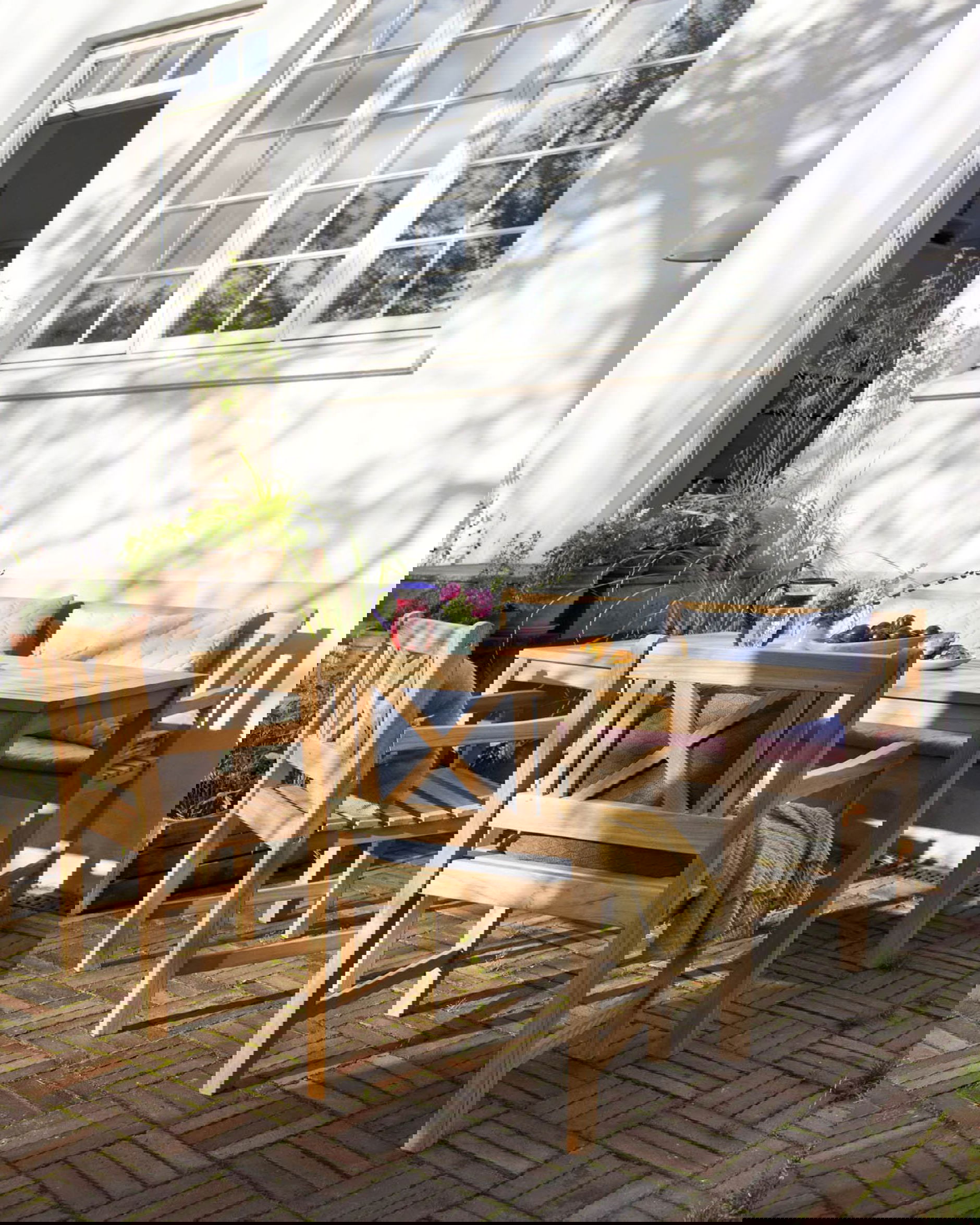 Rosenborg soffa teak 2-sits