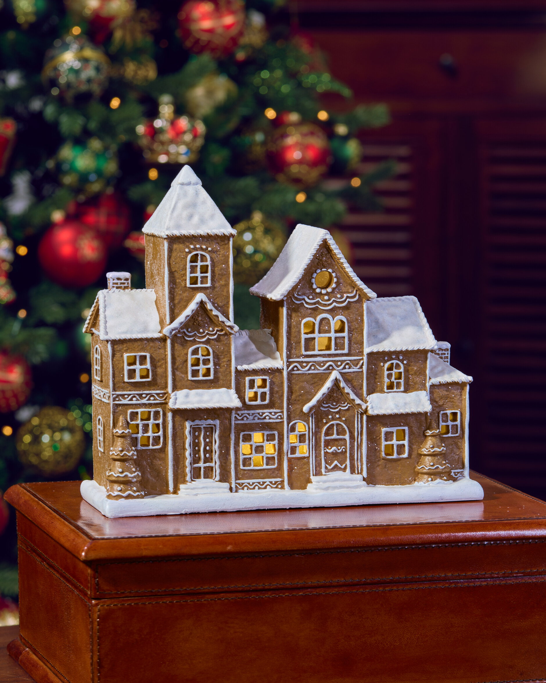 Fairford Lebkuchenhaus Weihnachtsdekoration