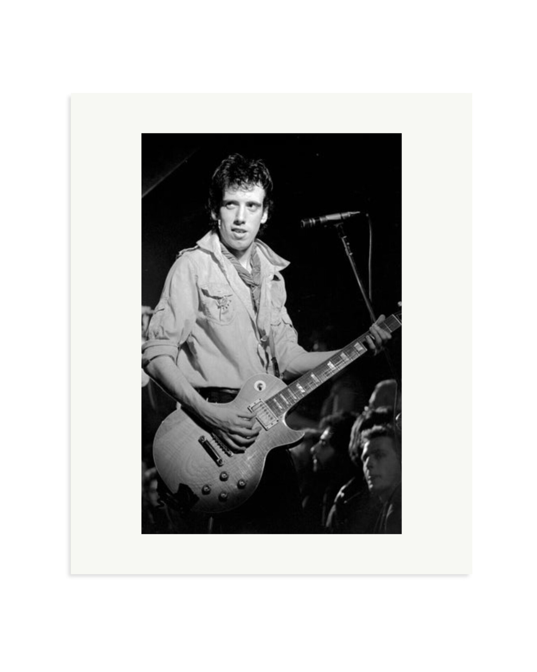 Mick Jones of The Clash 1979 Print Only / Large