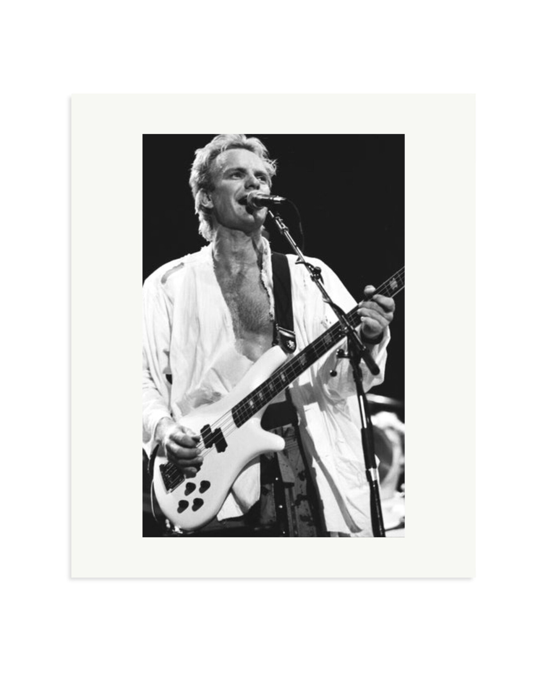 Sting 1983 Print Only / Large