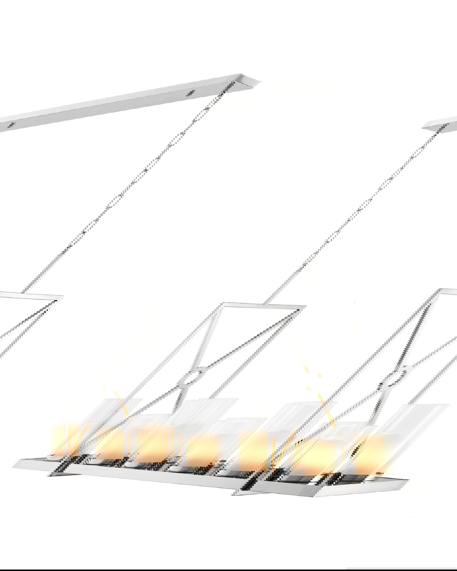 Summit Ceiling Lamp Steel