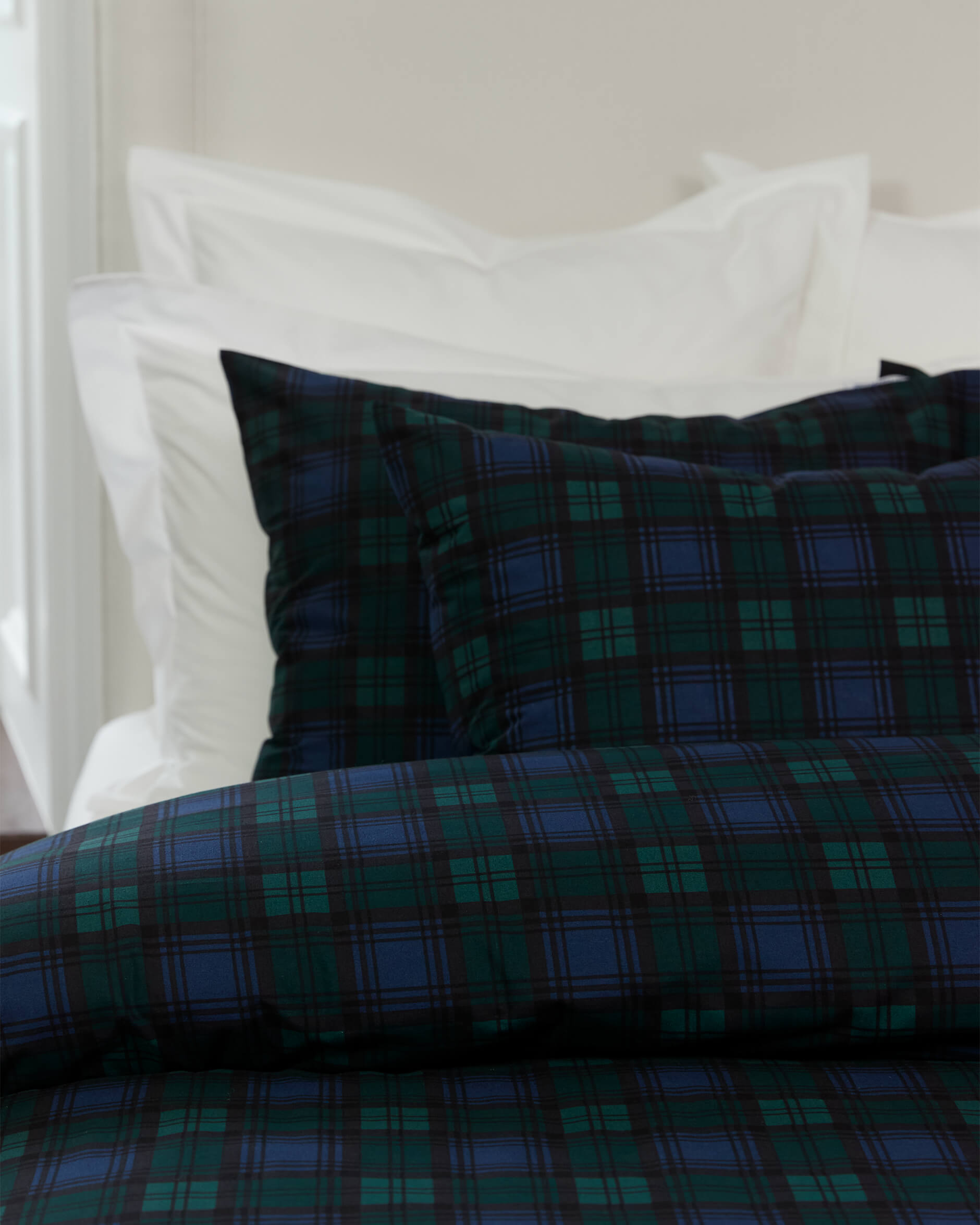 Gstaad örngott rutig 2-pack