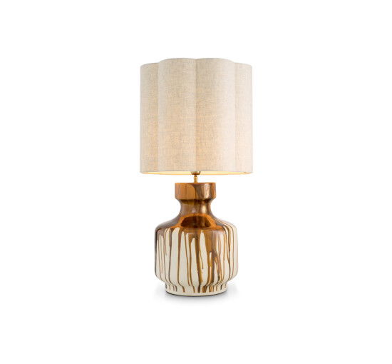 Braun - Lorena Table Lamp Brown