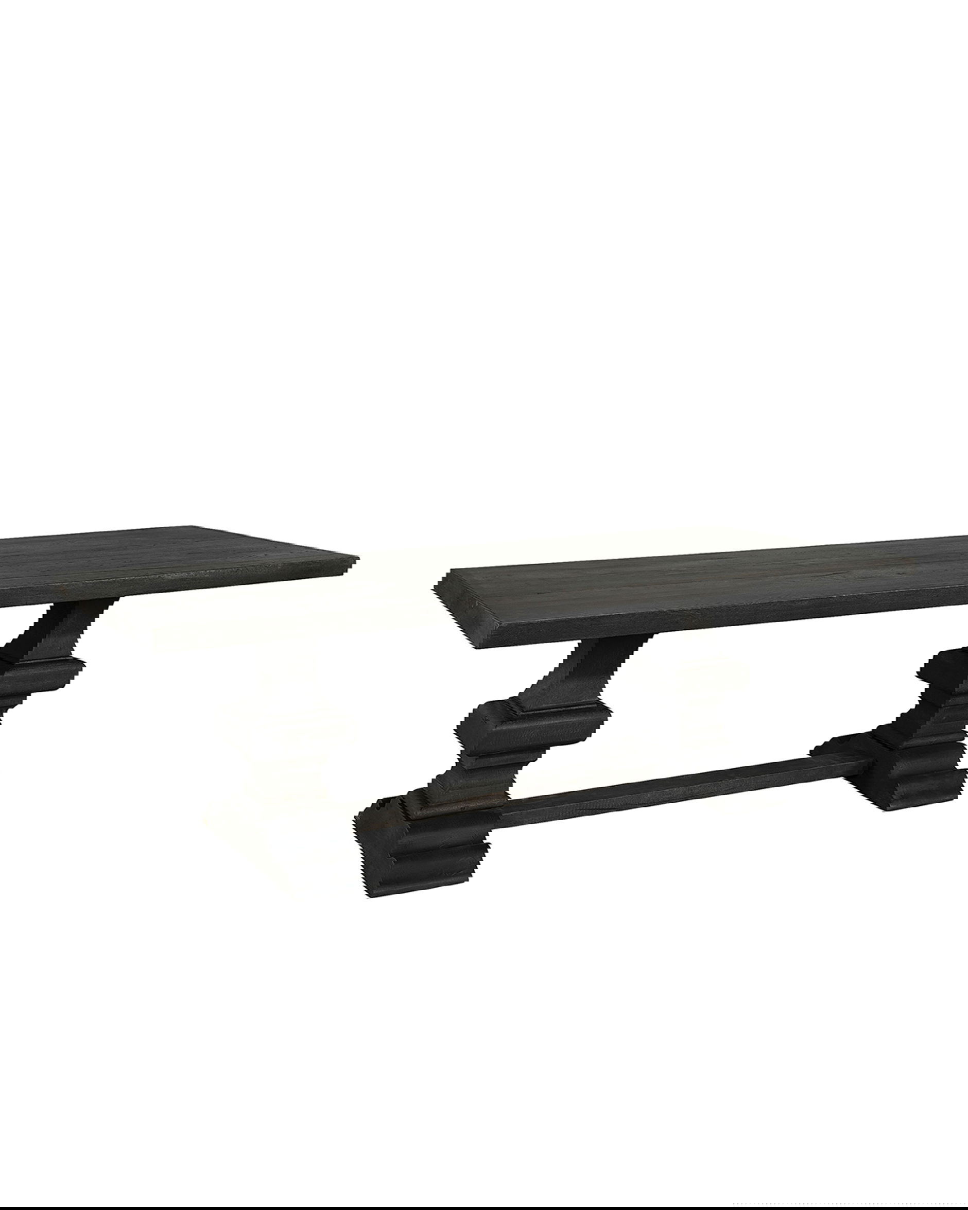 Paris matbord US brown 240-330cm