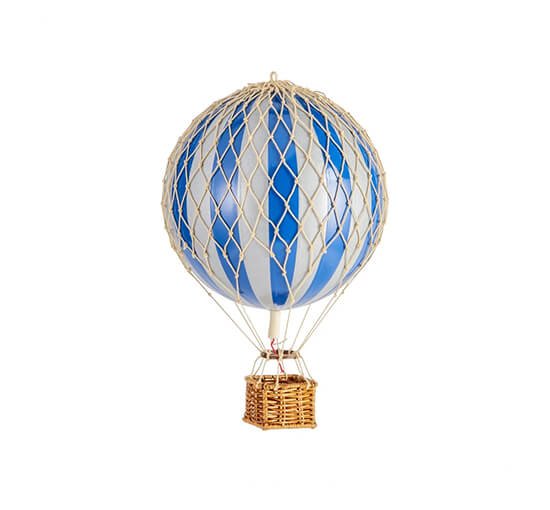 Silver Blue - Travels Light luftballong regnbåge/pastell