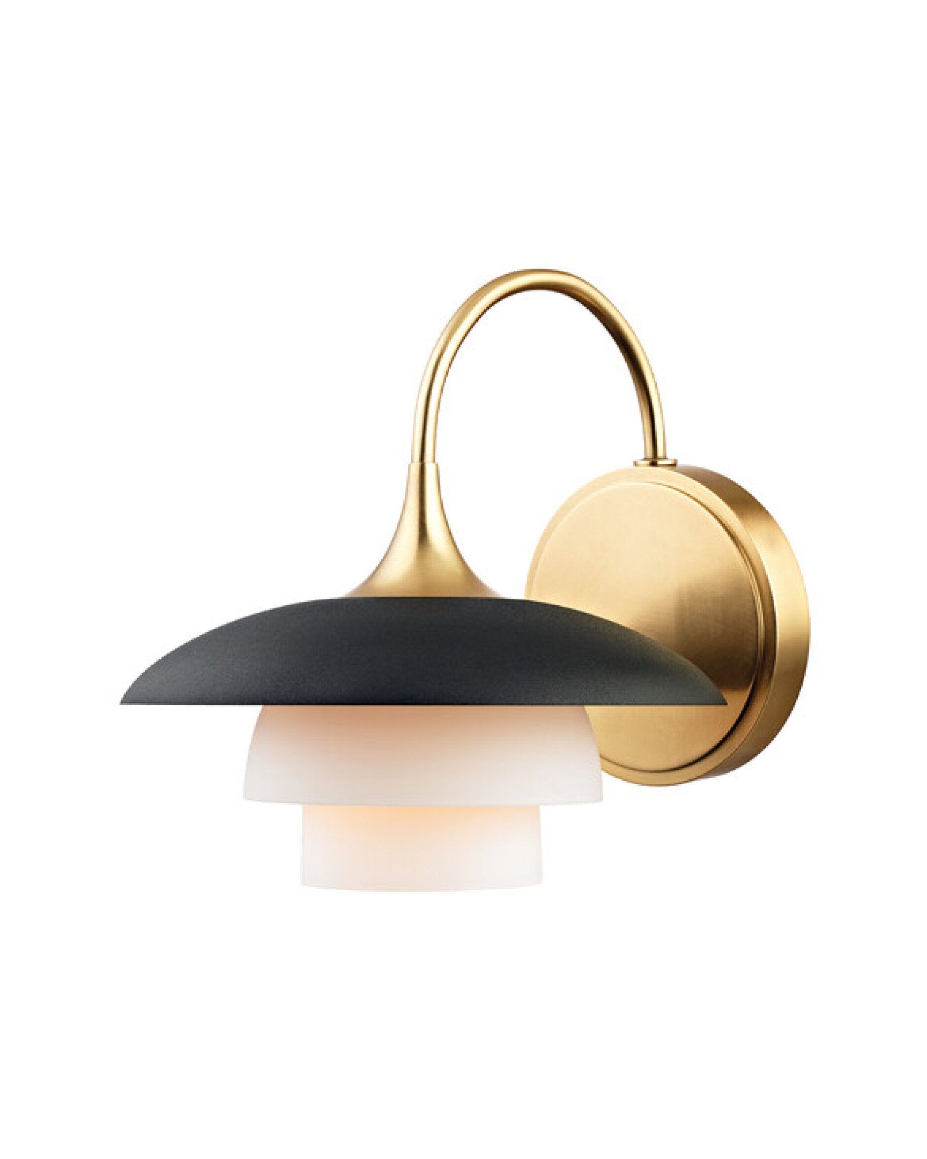 Barron Wall Sconce Aged Brass