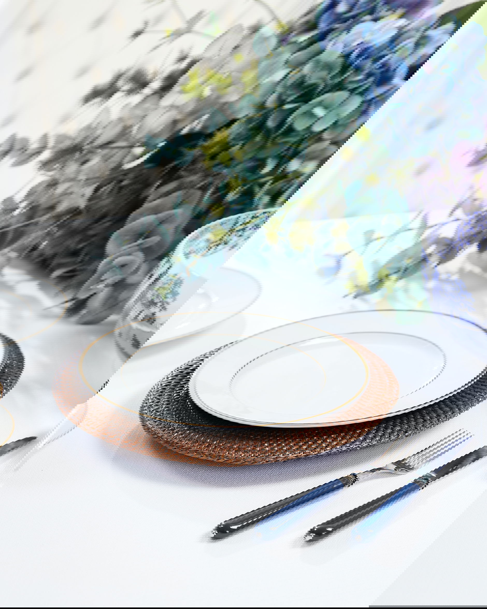 Cognac Charger Plate Rattan