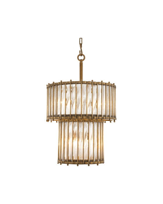 Tiziano taklampa mässing L