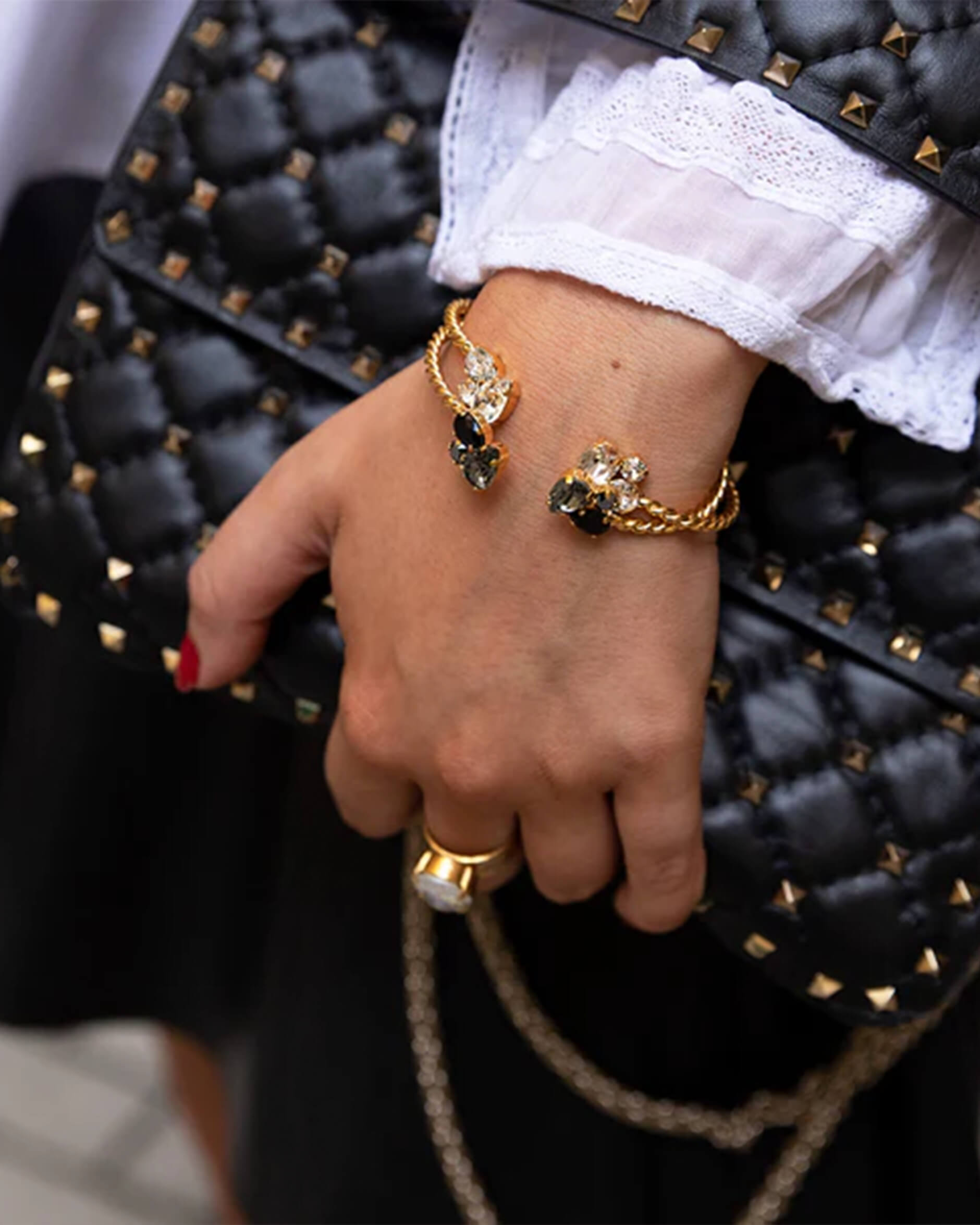 Alisia bracelet black combo