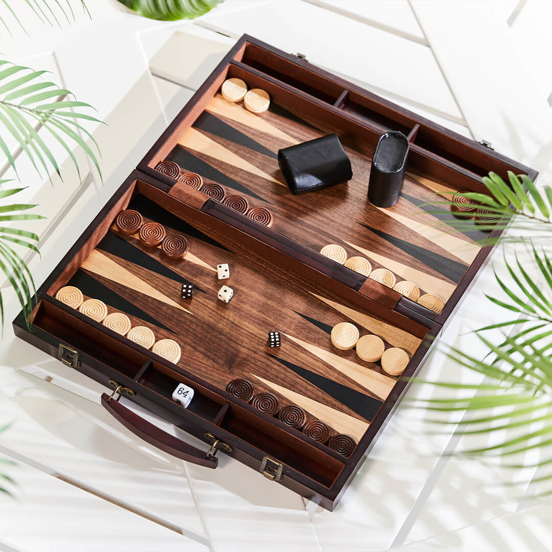 Backgammon brädspel