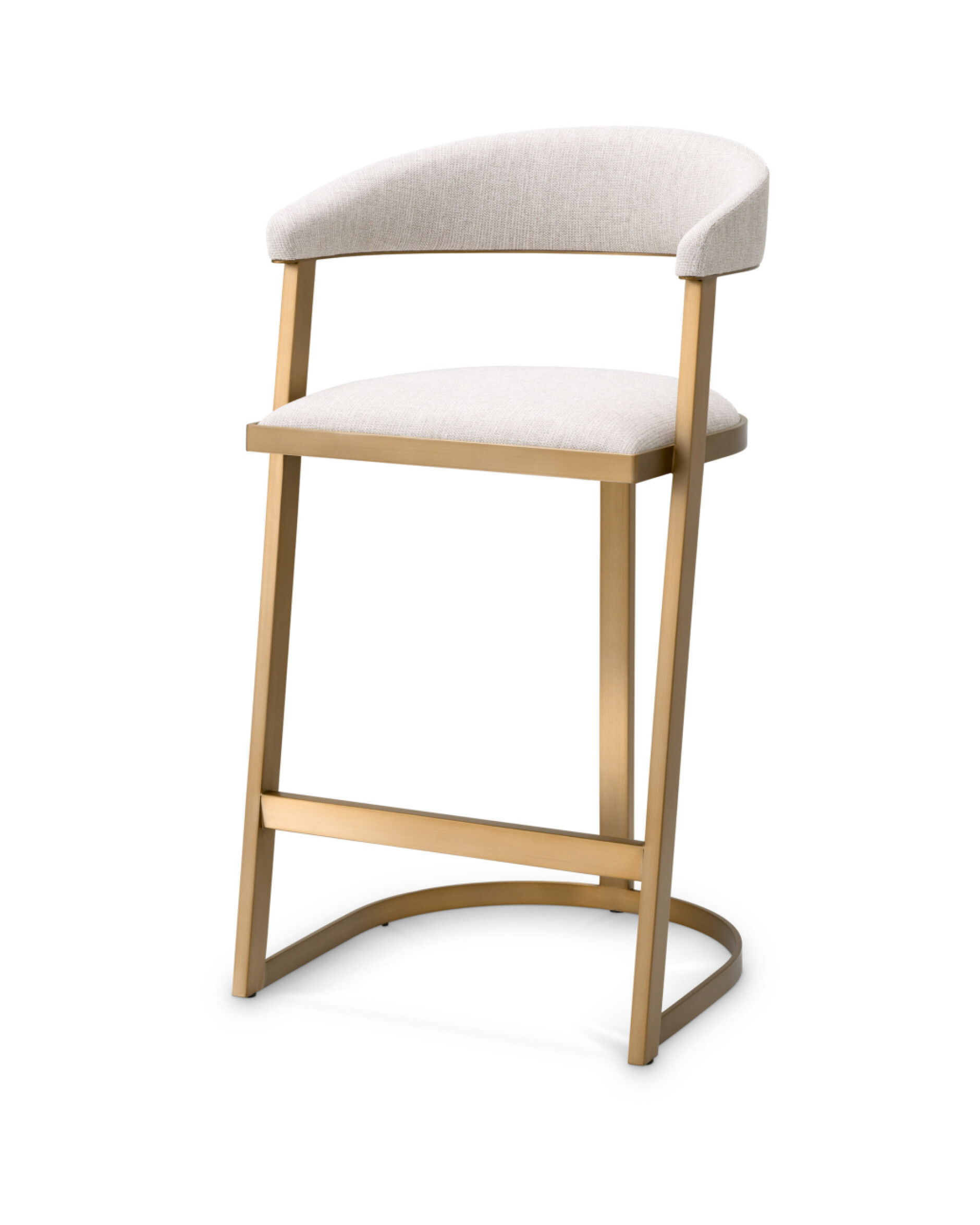 Dexter Bar Stool Brushed Brass