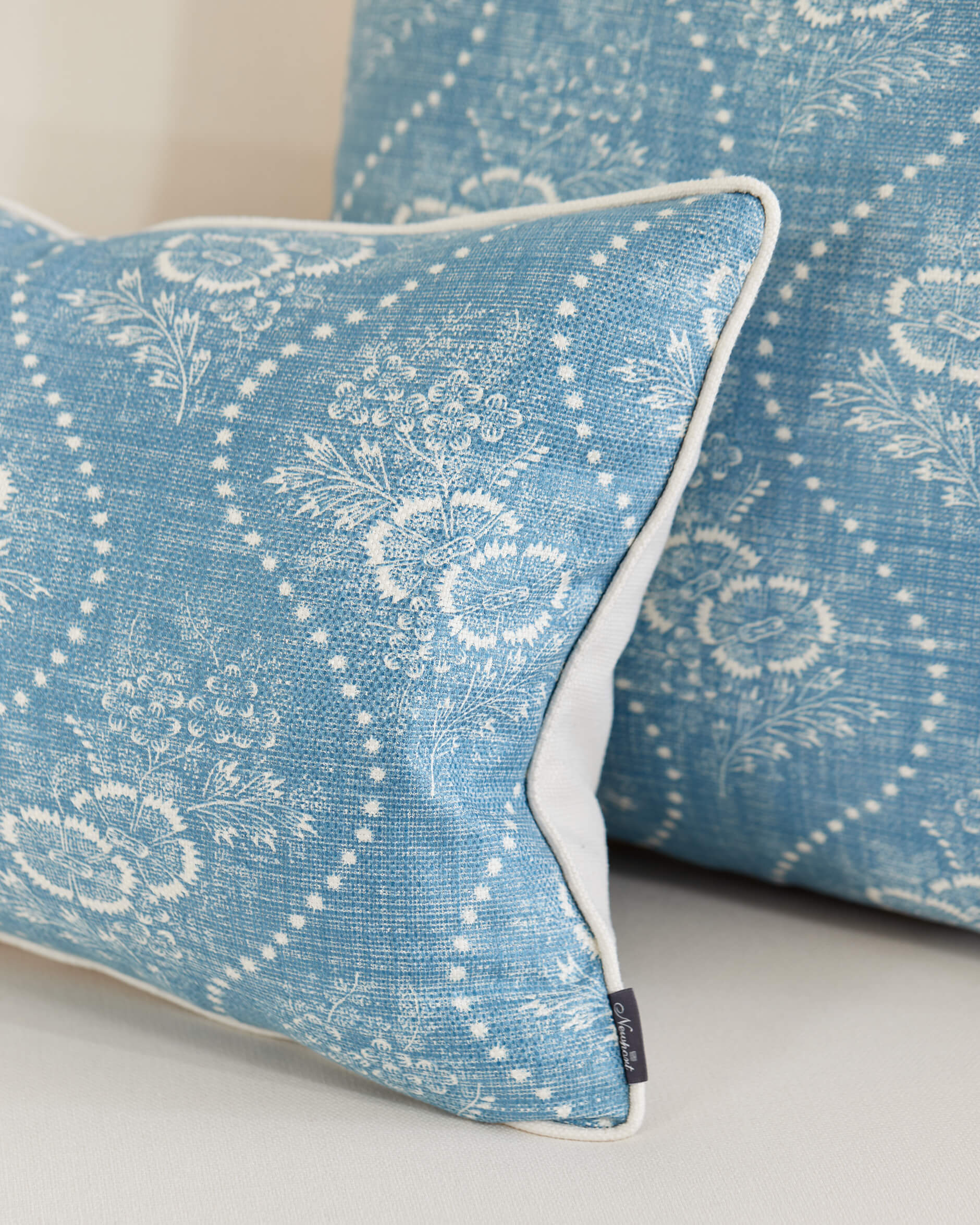 Annaliese Floral Kissenhülle Chambray