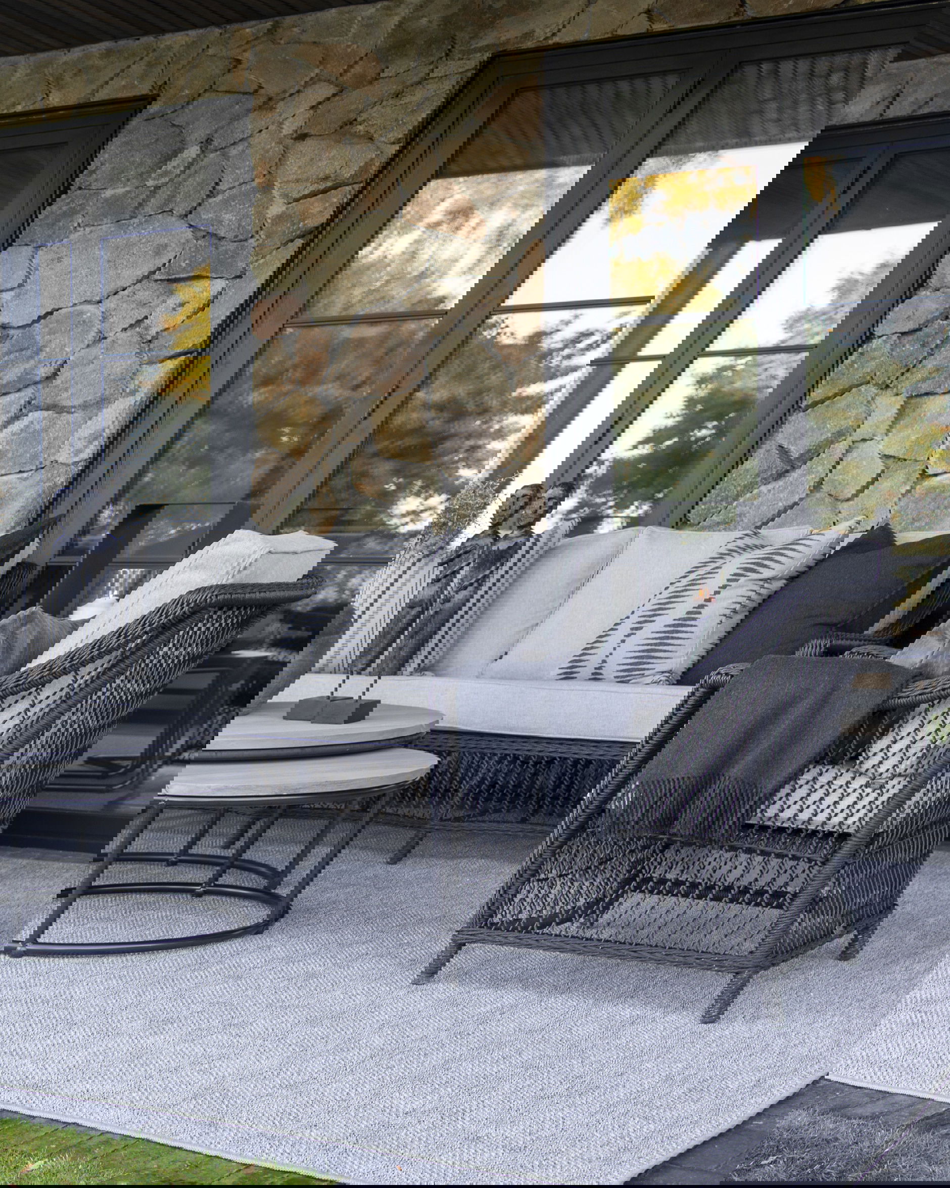 Marbella Lehnstuhl Schwarz