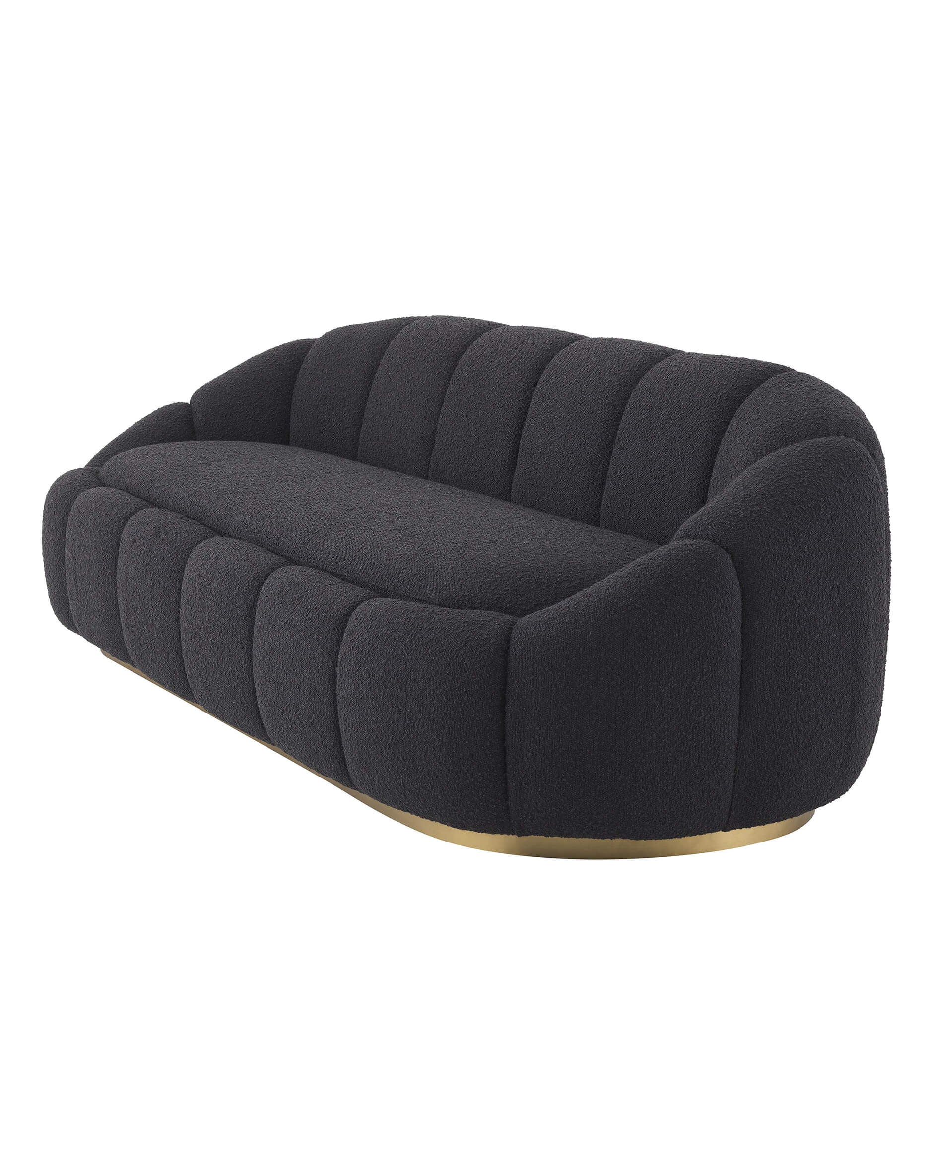 Inger soffa bouclé black