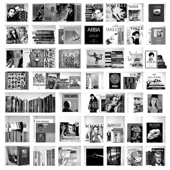 Book Case Music hvid