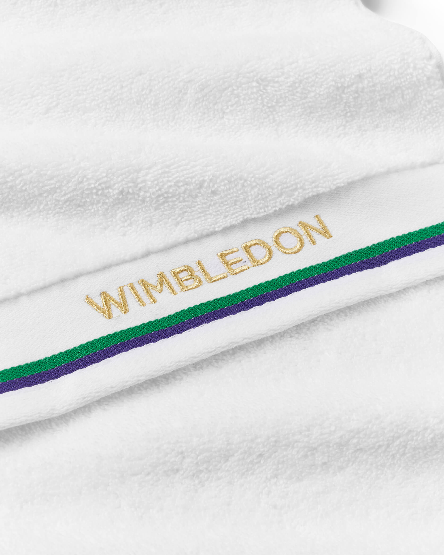 Wimbledon sporthandduk vit