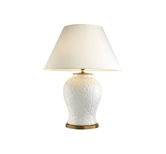White - Cyprus Table Lamp White
