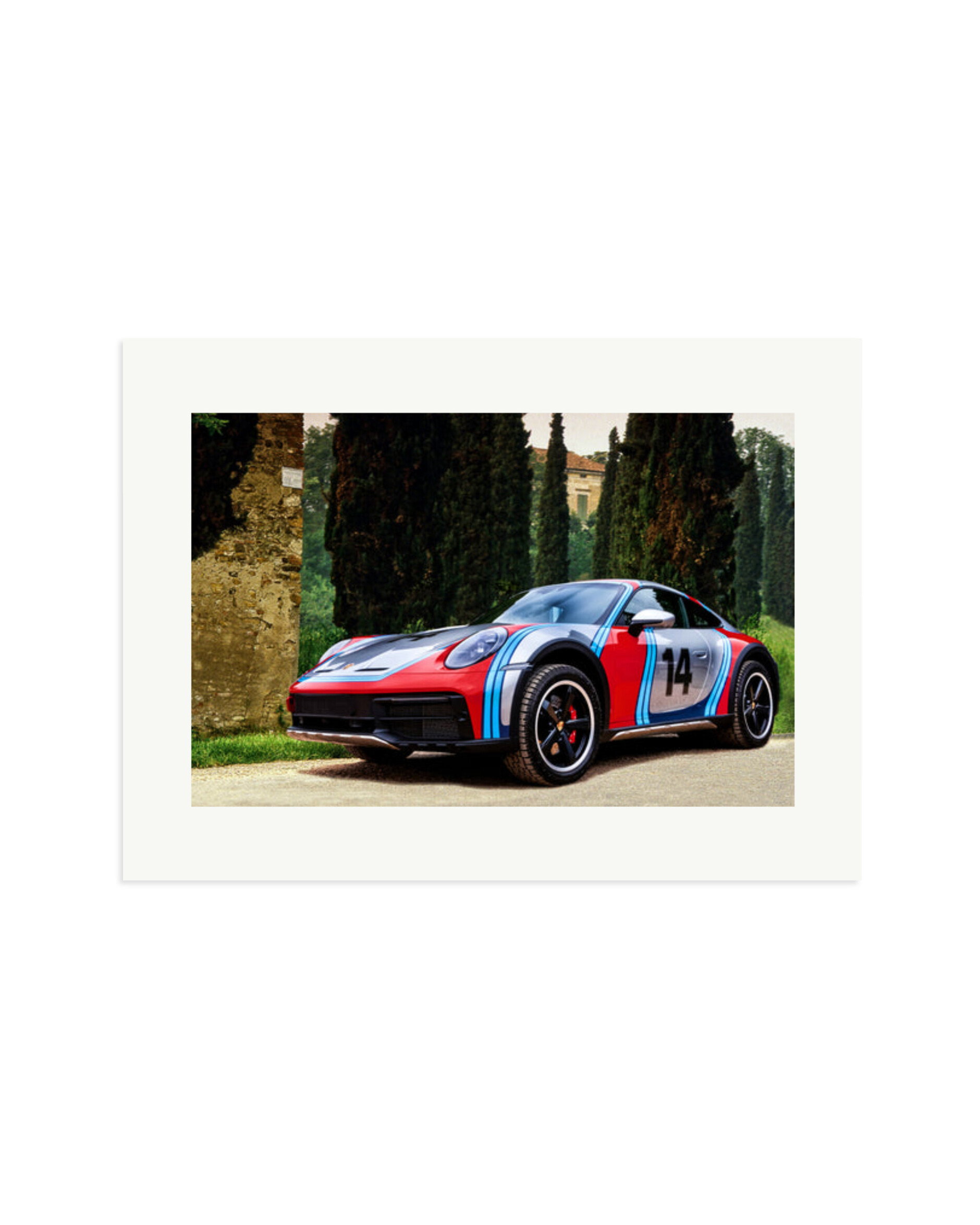 Porsche 911 Dakar Print Only / XL