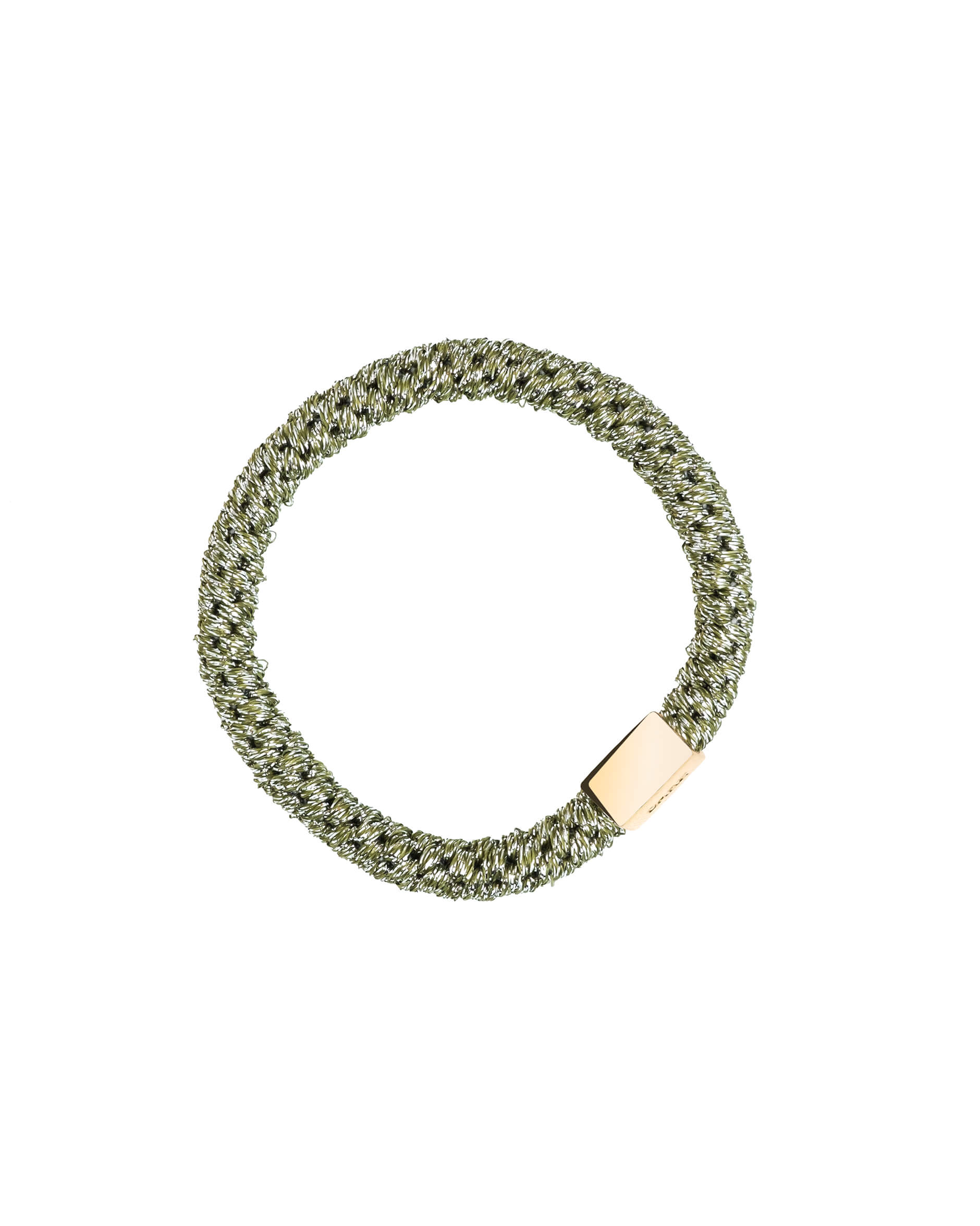 Fat Hair Tie hiuslenkki sparkled army