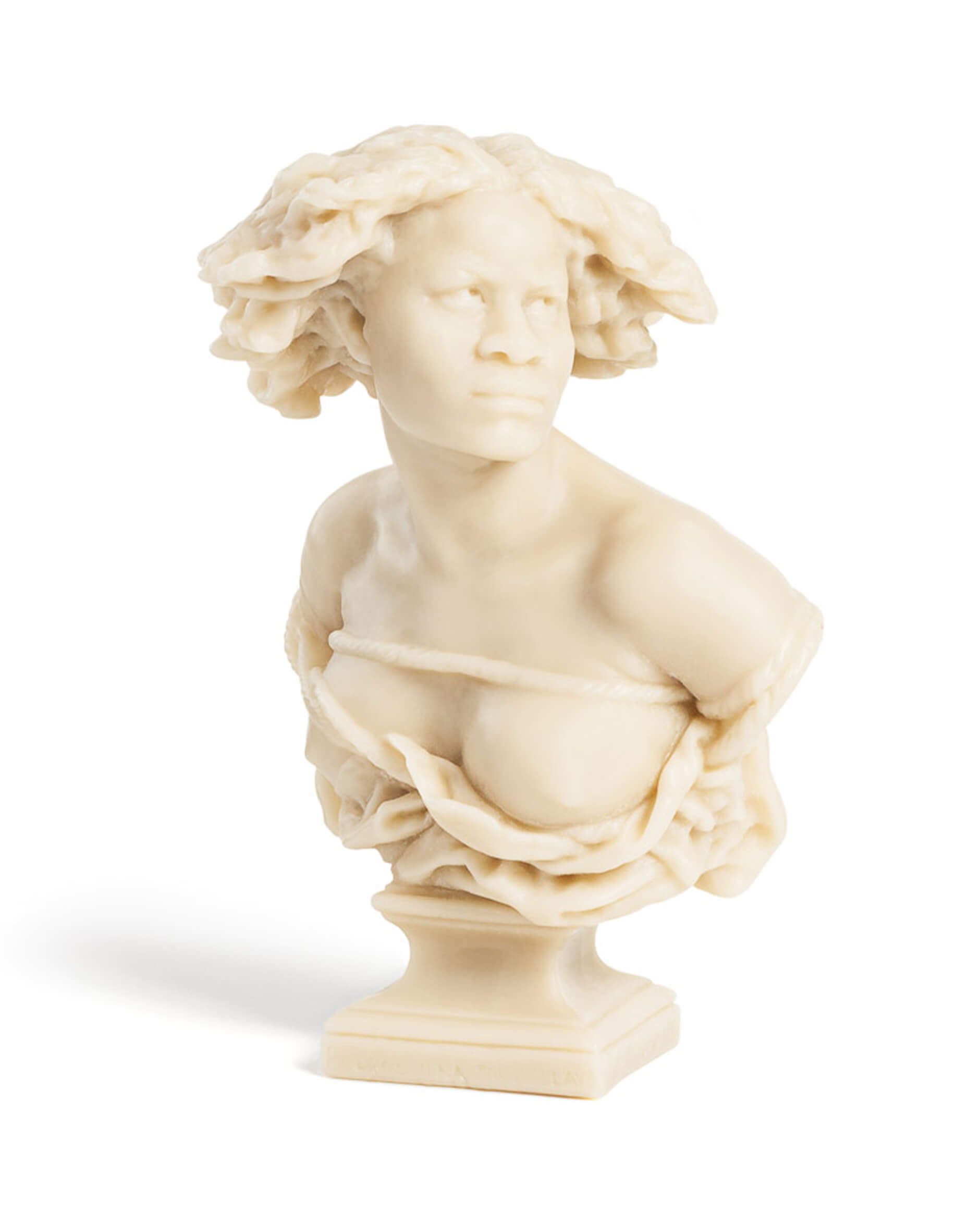 Esclave Carpeau Wax Bust Stone