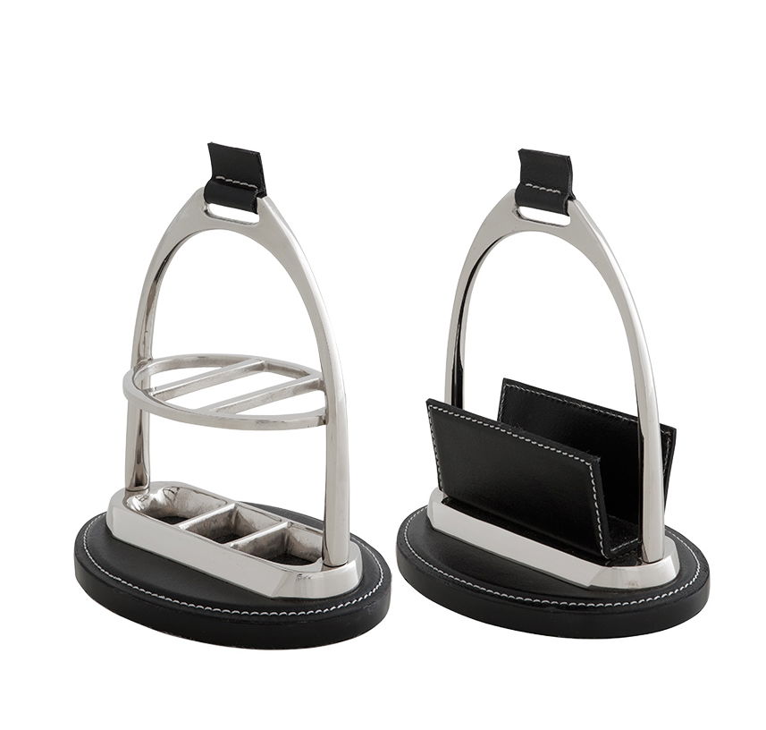 Marquise Writing Desk Set, nickel