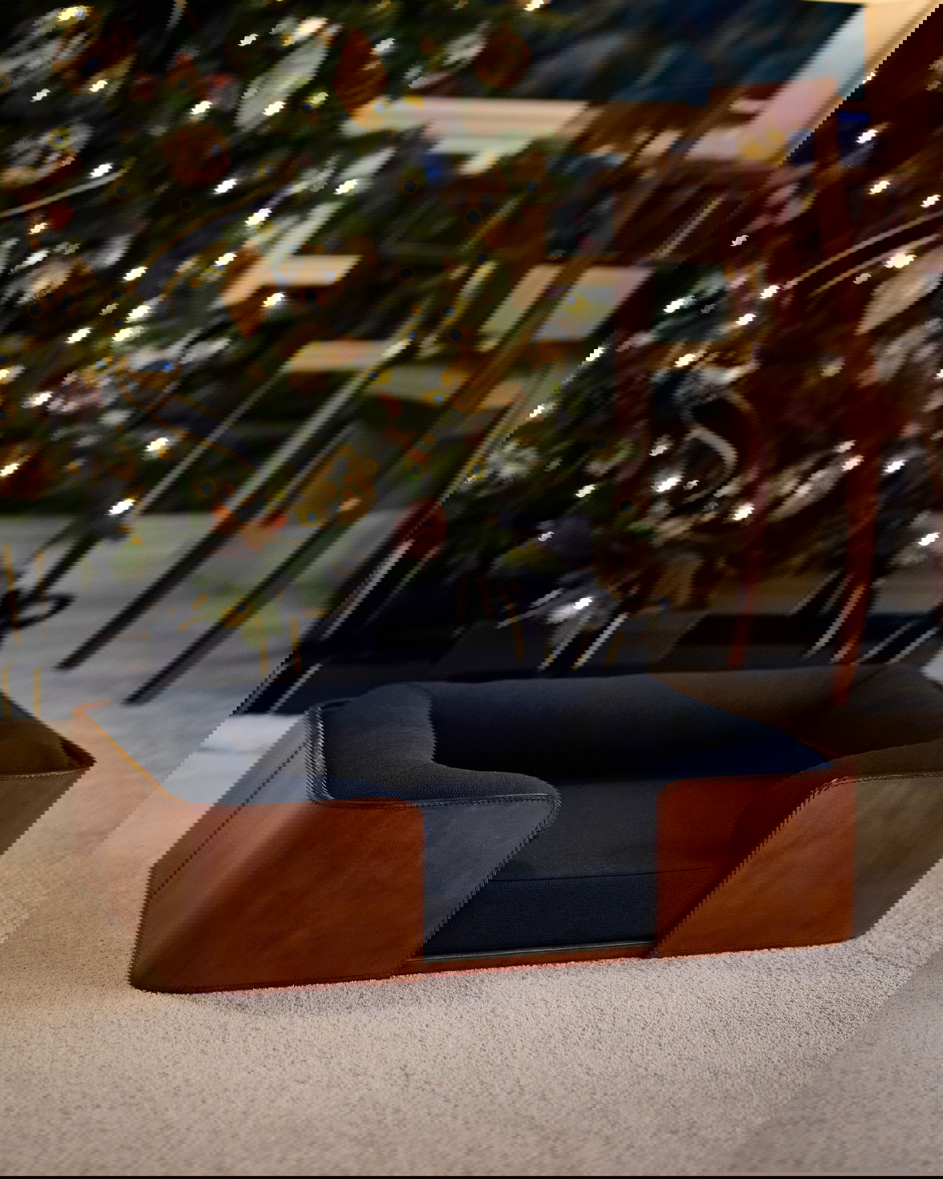 Kensington Dog Bed Seabreeze Indigo