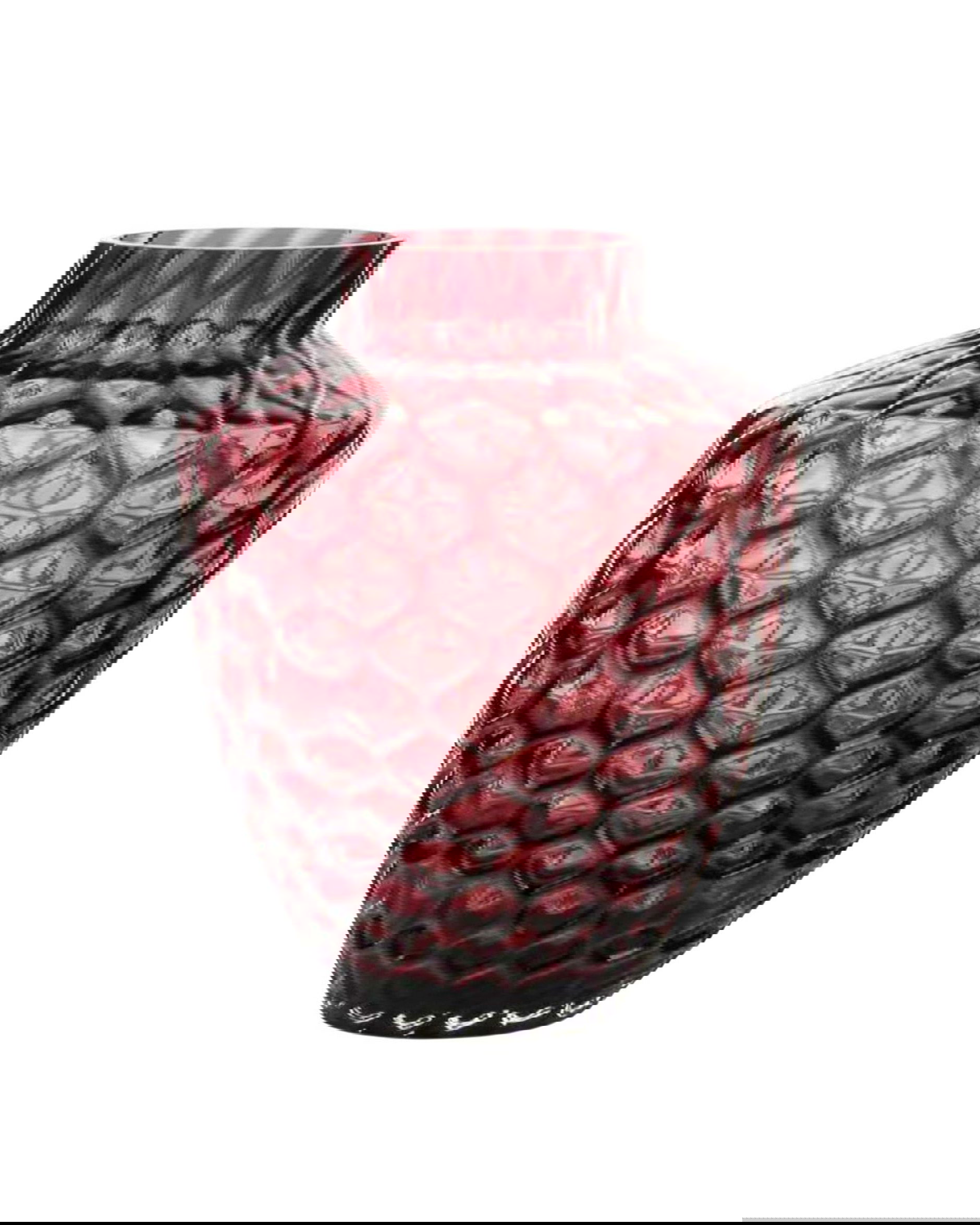 Montclair glazen vaas paars