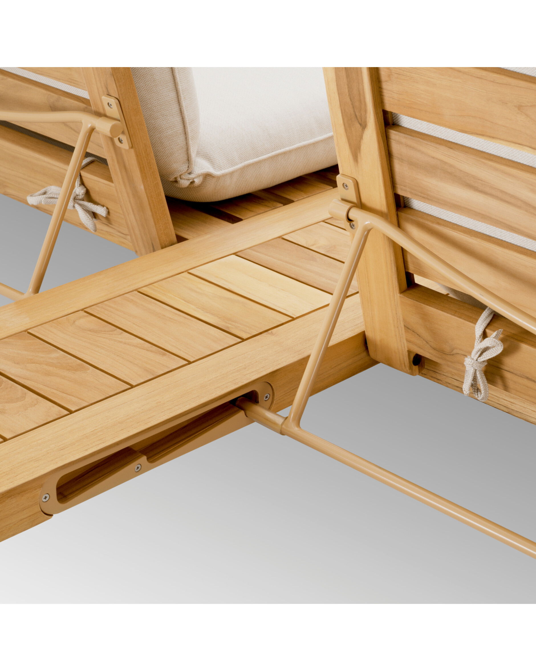 Weston solsäng dubbel viola sand