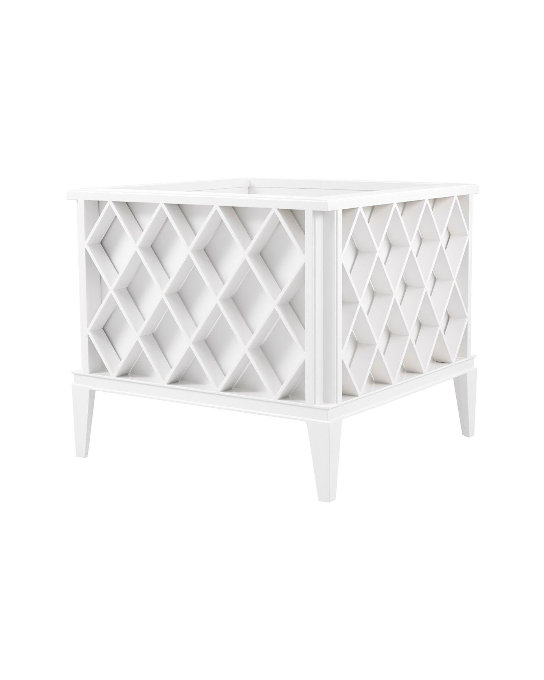 Ocean Club planteringslåda vit