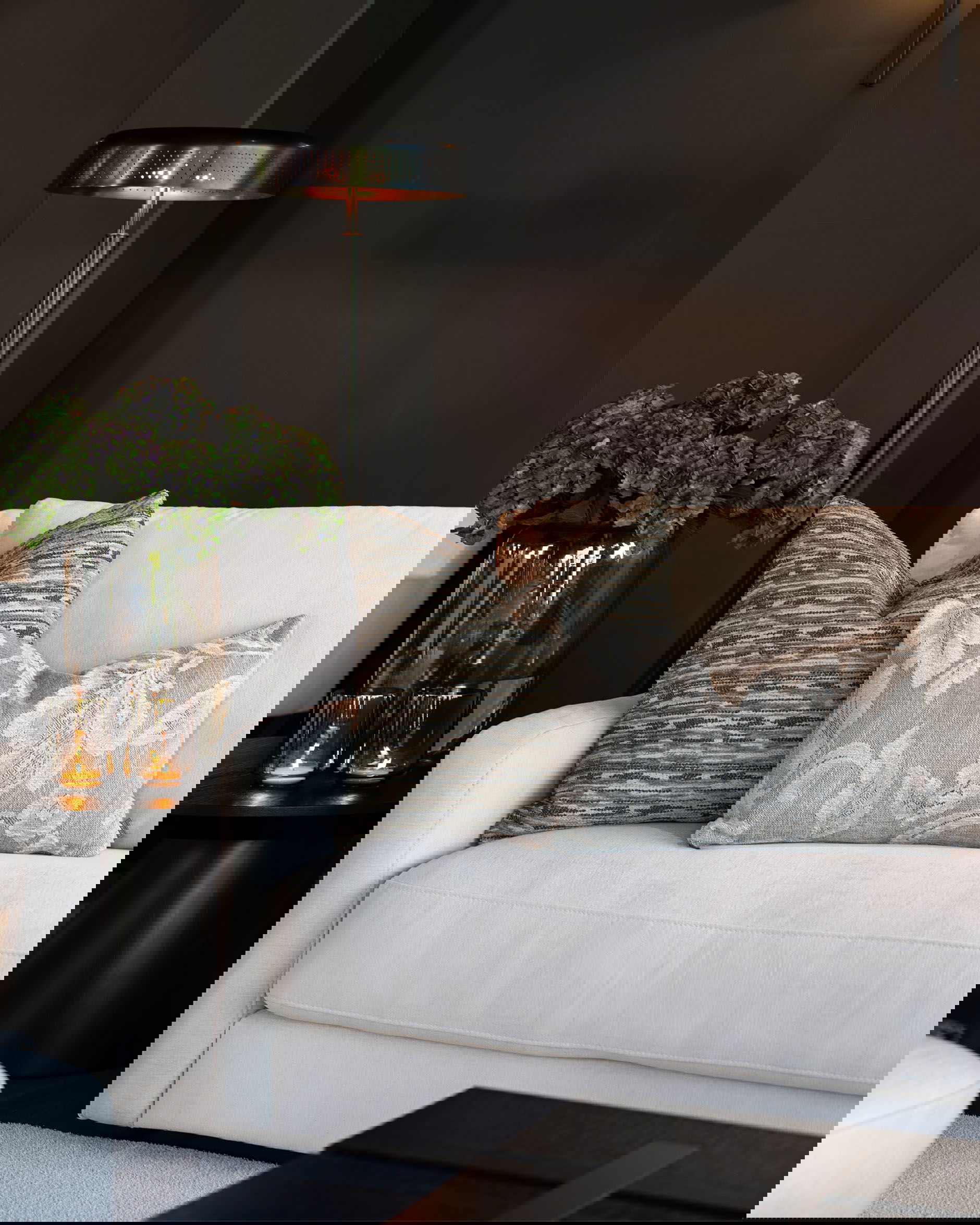 Serena pudebetræk flower oyster