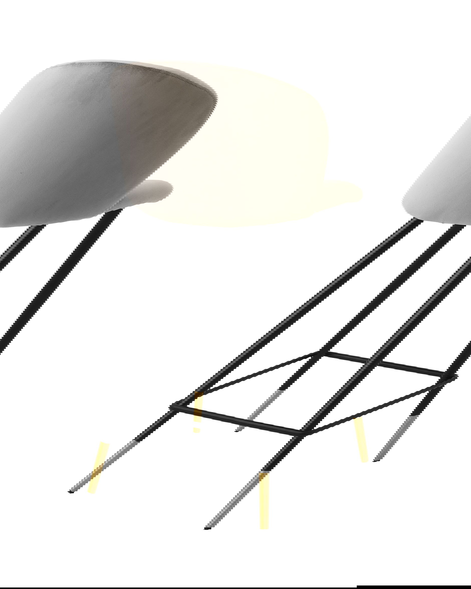 Volante barstol roche beige velvet