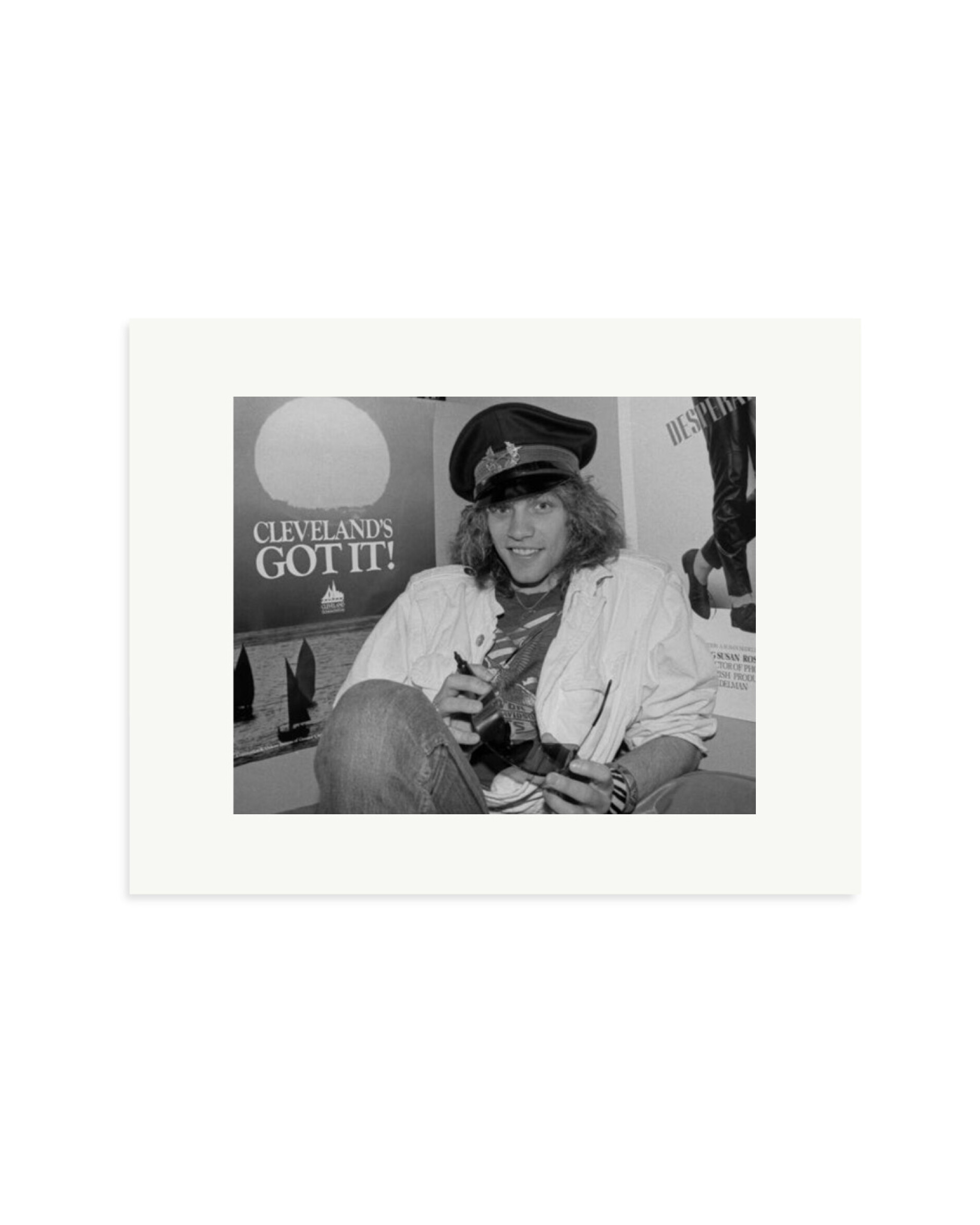 Jon Bon Jovi, 1985 Print Only / Small