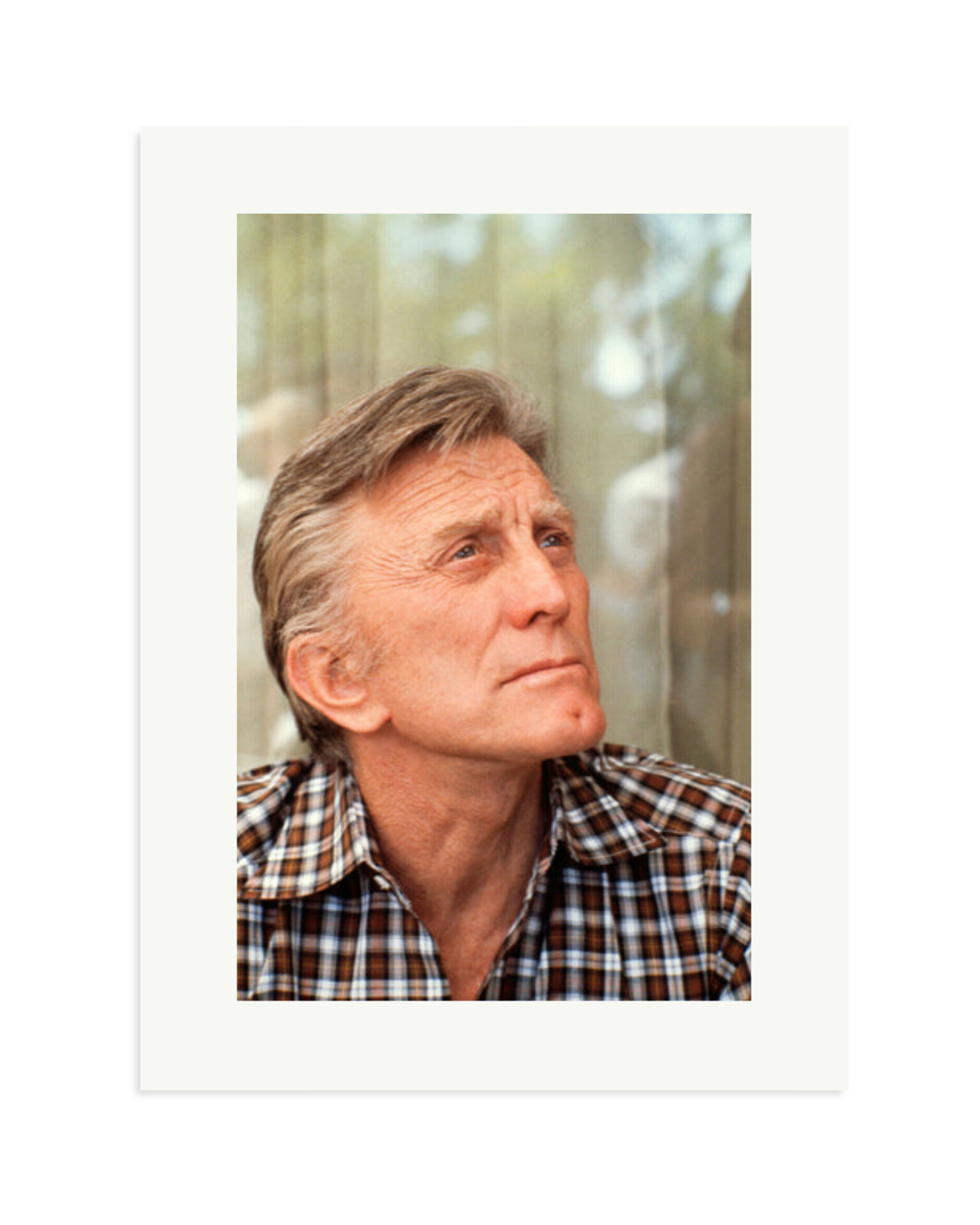 Kirk Douglas in Cannes Print Only / XL