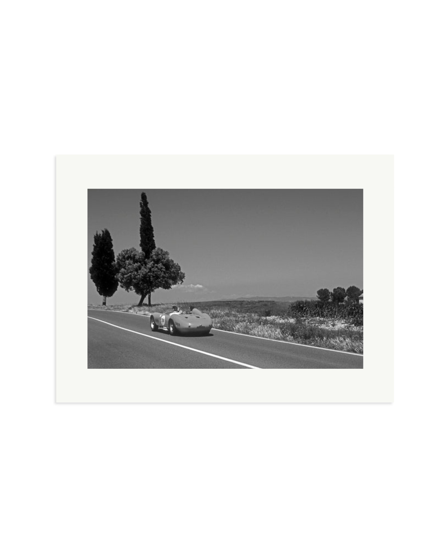 Maserati 300S in Italy Print Only / XL