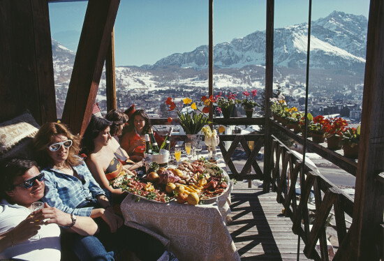 Catching The Sun in Cortina