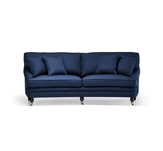 Newport Howard sofa, 3-seater, indigo