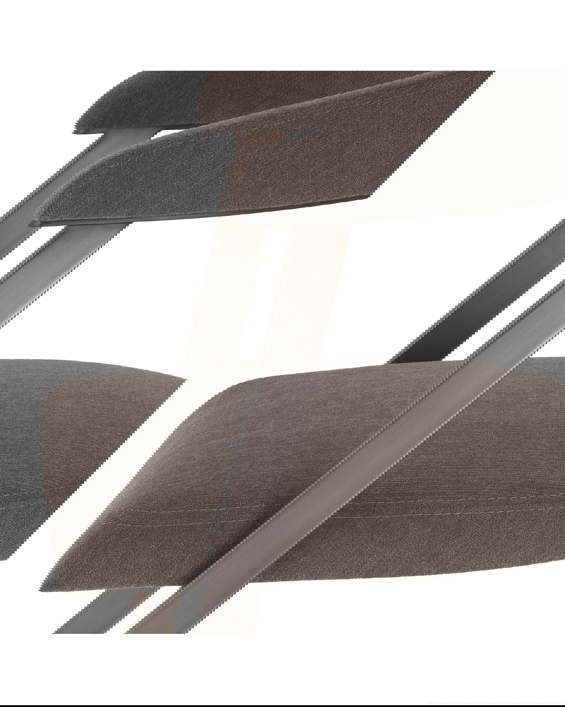 Dexter matstol abrasia grå/brun