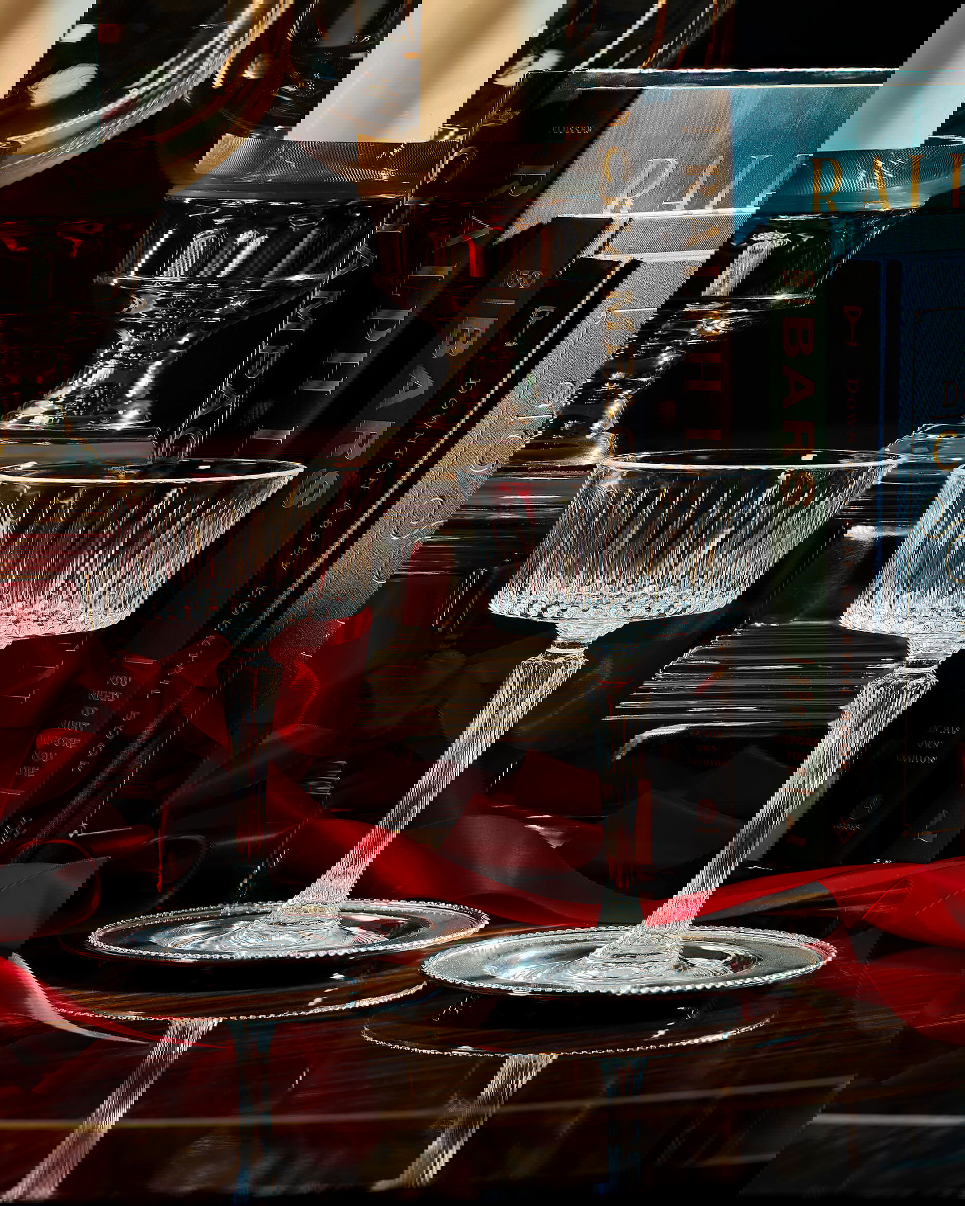 Manhattan cocktailglas kristall singel