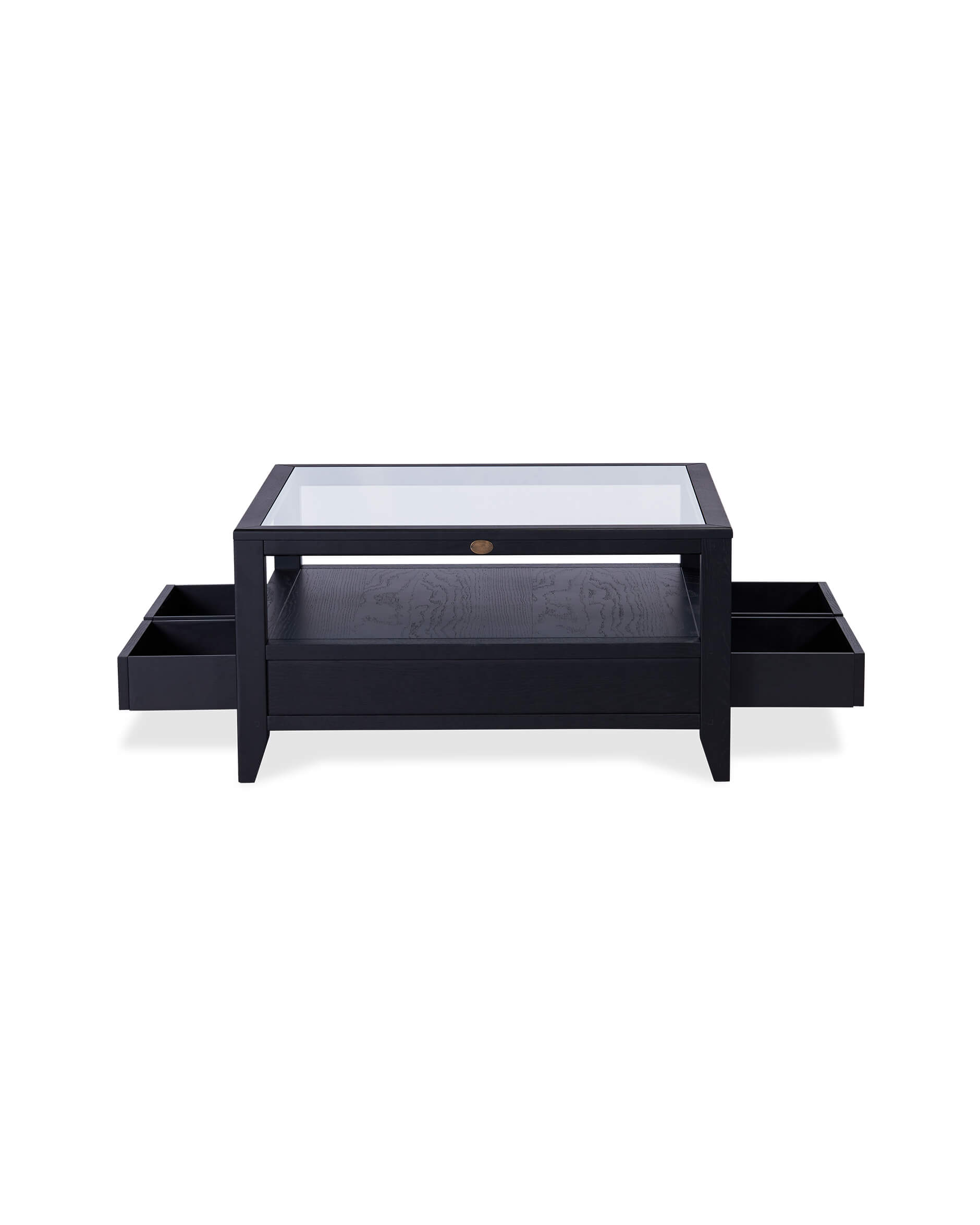 Martino soffbord glasskiva iconic black