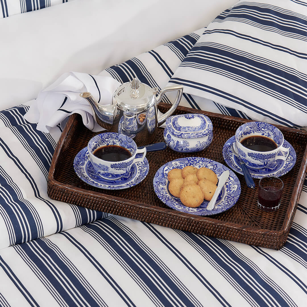 Cognac Tray Rattan