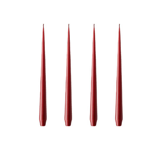 null - Taper Candles Winter Berry 4-pack